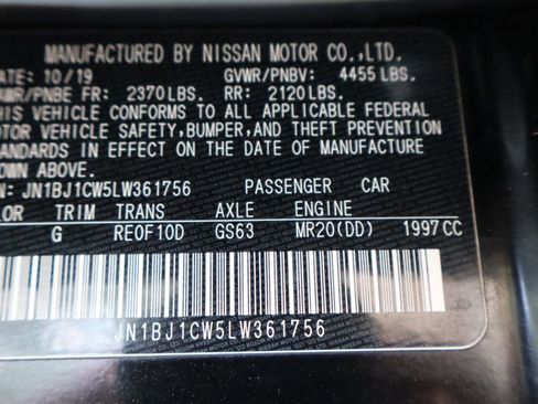 Used 2020 Nissan Rogue Sport SV w/ All-Weather Package AWD/4WD image 46