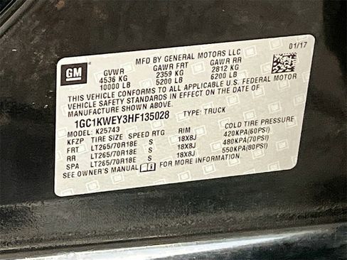 Used 2017 Chevrolet Silverado 2500 LTZ w/ Duramax Plus Package image 33