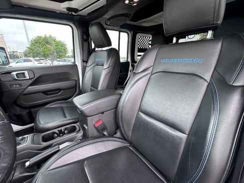 Used 2022 Jeep Wrangler Unlimited Rubicon 4xe w/ Steel Bumper Group AWD/4WD image 30
