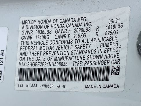 Used 2022 Honda Civic LX image 27