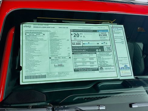 New 2025 Jeep Wrangler Sport S image 23