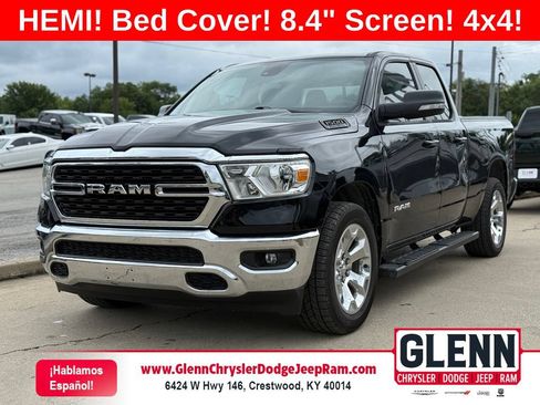 Used 2022 RAM 1500 Big Horn w/ Trailer Tow Group RWD image 1