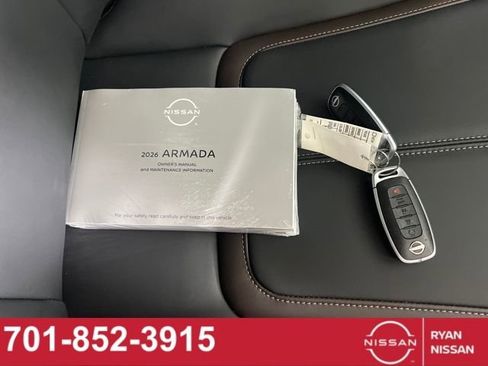Certified 2026 Nissan Armada SL w/ Captain's Chari Seat Package AWD/4WD image 16
