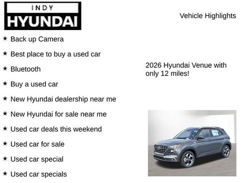 New 2026 Hyundai Venue SEL FWD image 7