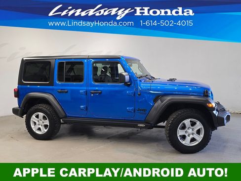 Used 2021 Jeep Wrangler Unlimited Sport AWD/4WD image 3