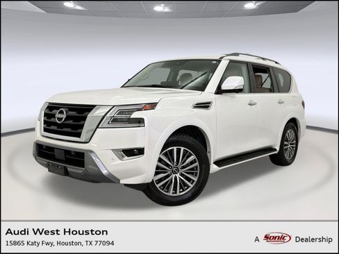 Used 2023 Nissan Armada SL w/ Captain's Chairs Package RWD image 1