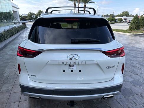 Used 2020 INFINITI QX50 Luxe w/ Navigation Package AWD/4WD image 3