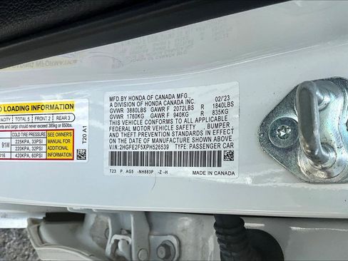 Used 2023 Honda Civic Sport image 33