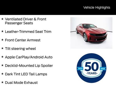 Used 2020 Chevrolet Camaro LT w/ RS Package RWD image 16