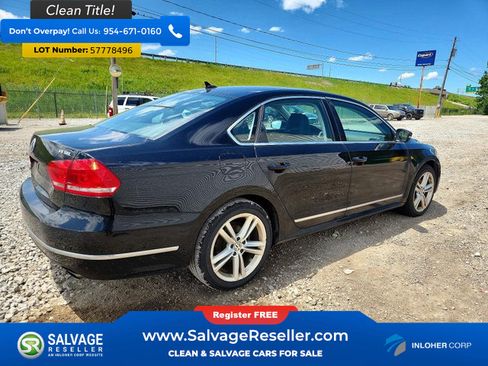Used 2014 Volkswagen Passat 3.6 SEL Premium FWD image 4