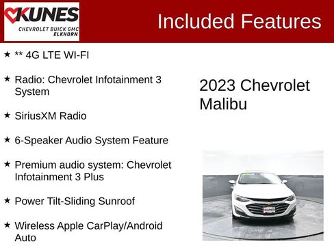 Used 2023 Chevrolet Malibu LT image 3