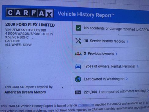 Used 2009 Ford Flex Limited image 12