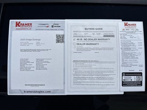 Used 2025 Dodge Durango R/T AWD/4WD image 35