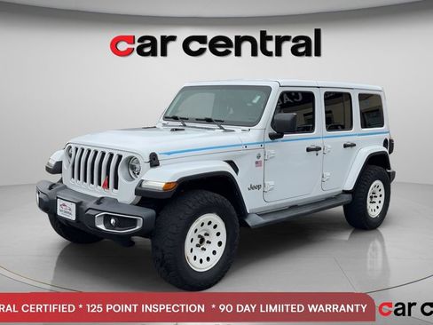 Used 2018 Jeep Wrangler Unlimited Sahara w/ Dual Top Group AWD/4WD image 1