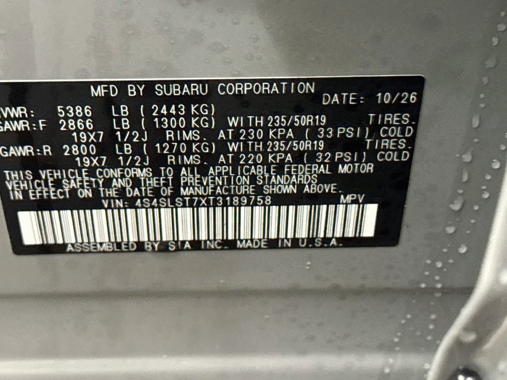 New 2026 Subaru Forester Touring AWD/4WD image 30