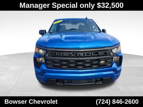 Certified 2023 Chevrolet Silverado 1500 Custom w/ LPO, Dark Essentials Package image 8