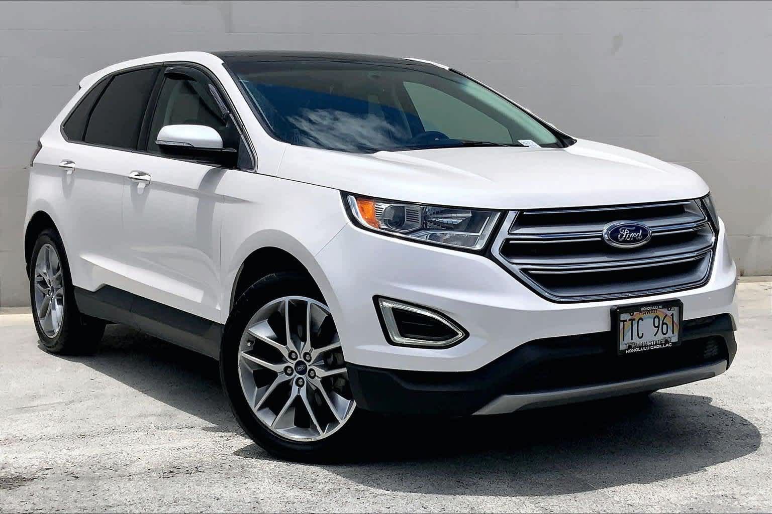 Used 2018 Ford Edge Titanium w/ Equipment Group 301A FWD image 21