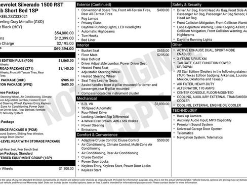 Used 2025 Chevrolet Silverado 1500 RST w/ All Star Edition Plus AWD/4WD image 20