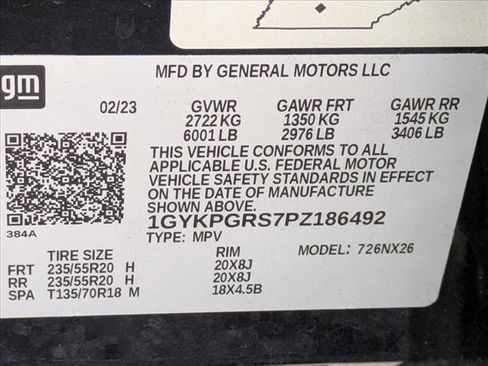 Used 2023 Cadillac XT6 Sport w/ Technology Package AWD/4WD image 16