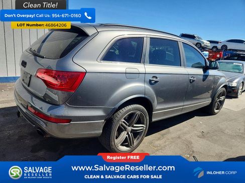 Used 2014 Audi Q7 3.0T S line Prestige w/ S Line Package AWD/4WD image 4