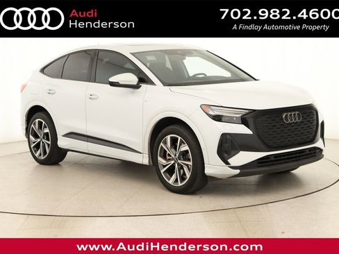 Used 2023 Audi Q4 e-tron Prestige w/ Black Optic Package AWD/4WD image 1