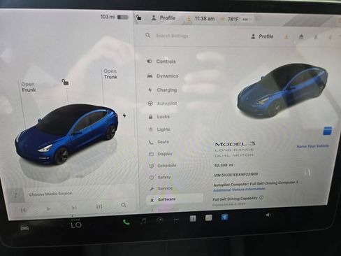 Used 2022 Tesla Model 3 Long Range AWD/4WD image 18