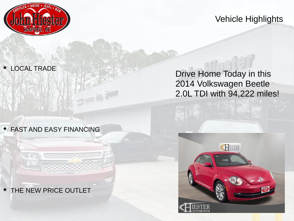 Used 2014 Volkswagen Beetle TDI FWD image 5