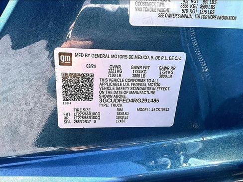 Certified 2024 Chevrolet Silverado 1500 LT Trail Boss image 30