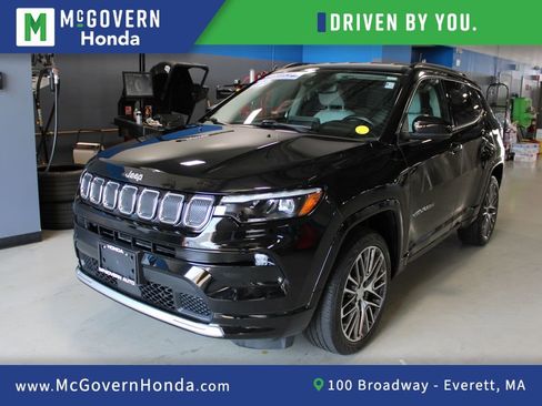 Used 2022 Jeep Compass Limited w/ Elite Group AWD/4WD image 1