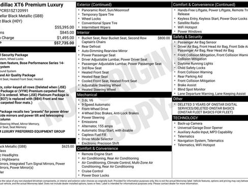 Used 2025 Cadillac XT6 Premium Luxury image 3