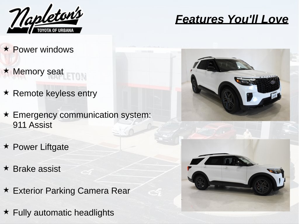 Used 2025 Ford Explorer ST w/ Sun And Sound Package AWD/4WD image 14