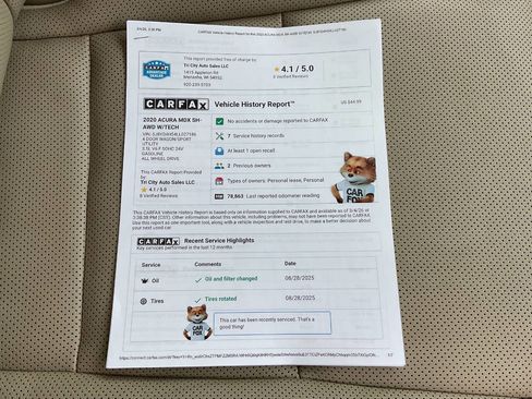 Used 2020 Acura MDX SH-AWD w/ Technology Package image 48