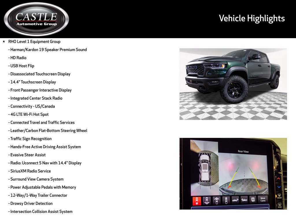 New 2026 RAM 1500 RHO w/ RHO Level 1 Equipment Group AWD/4WD image 7