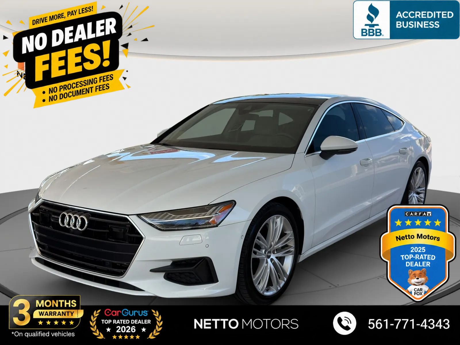 Used 2019 Audi A7 3.0T Premium Plus AWD/4WD image 1