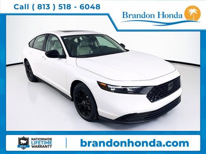 New 2025 Honda Accord SE