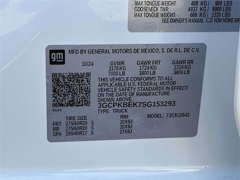 Used 2025 Chevrolet Silverado 1500 Custom w/ Turbomax Blackout Package image 28