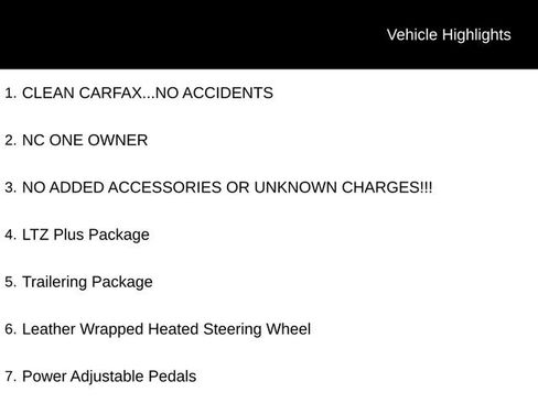 Used 2018 Chevrolet Silverado 1500 LTZ w/ Sport Package image 4