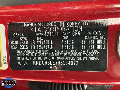 Used 2024 Kia Niro EX Touring image 20