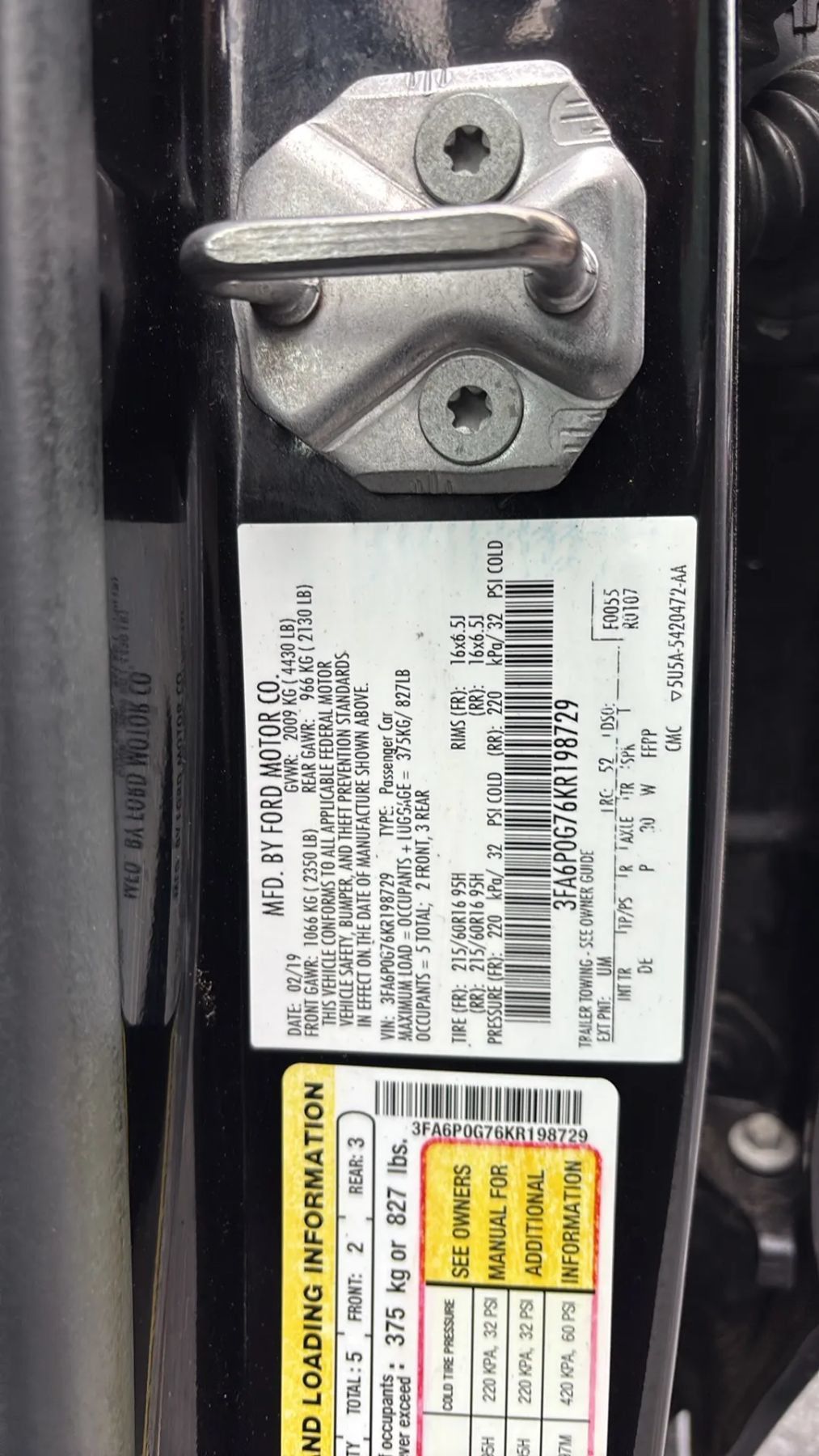 Used 2019 Ford Fusion S FWD image 32