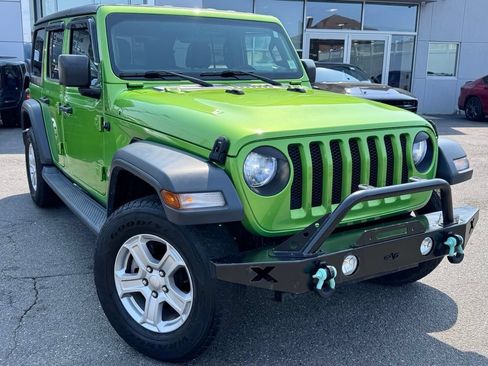 Certified 2018 Jeep Wrangler Unlimited Sport S AWD/4WD image 1