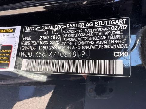 Used 2007 Mercedes-Benz CLK 350 Cabriolet image 33