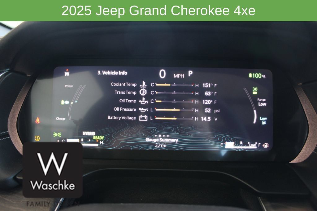 New 2025 Jeep Grand Cherokee Limited 4xe w/ Trailer Tow Package AWD/4WD image 63