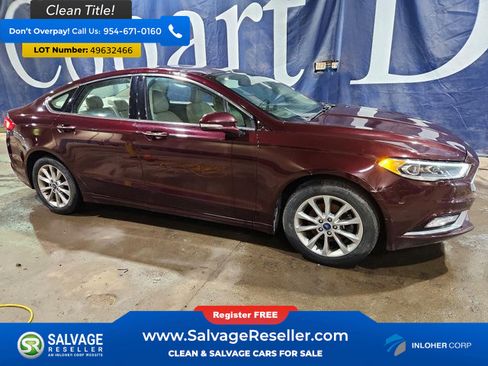 Used 2017 Ford Fusion SE w/ Fusion SE Technology Package FWD image 5