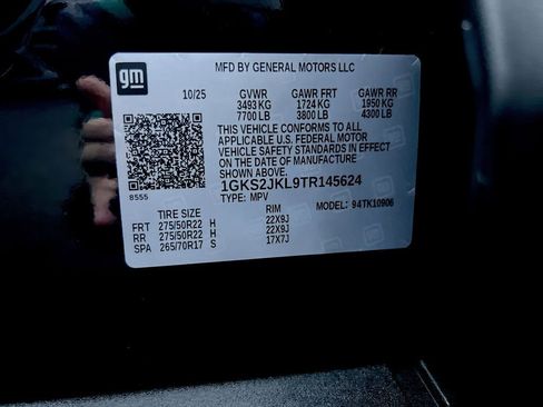 New 2026 GMC Yukon XL Denali w/ Sun & Power Step Package image 75