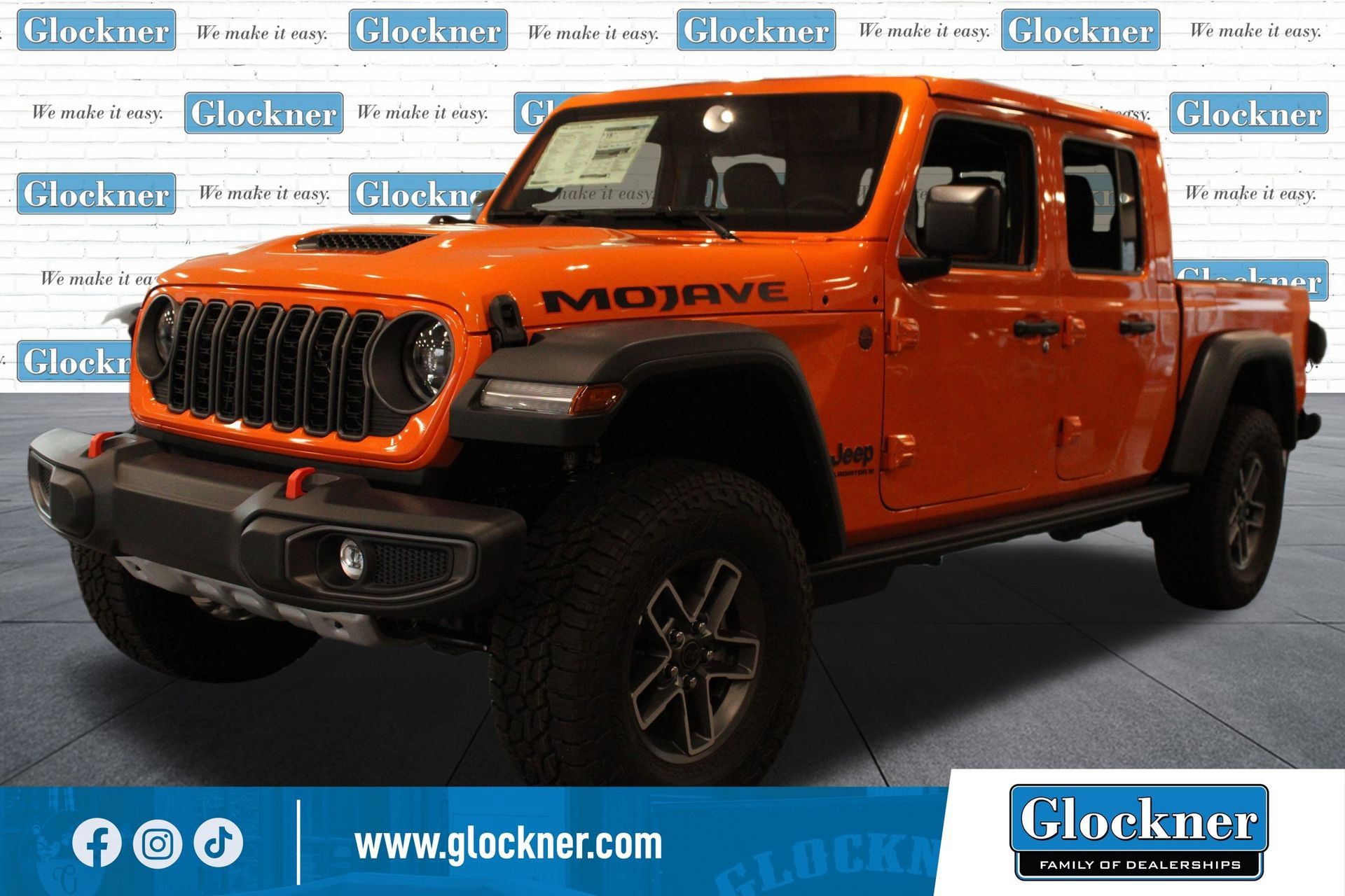 New 2026 Jeep Gladiator Mojave AWD/4WD image 1