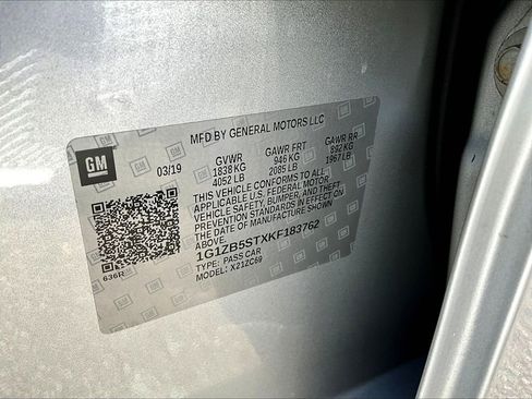 Certified 2019 Chevrolet Malibu LS image 18