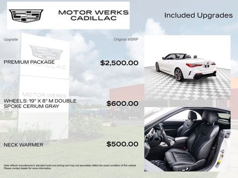 Used 2021 BMW M440i Convertible w/ Premium Package image 9