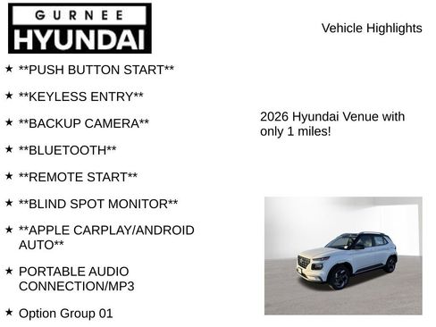 New 2026 Hyundai Venue SEL image 7