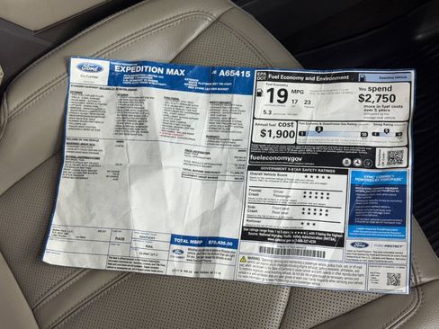 Used 2018 Ford Expedition Max Limited w/ Equipment Group 301A RWD image 61