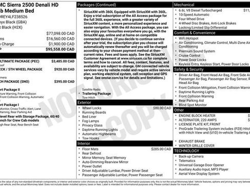 Used 2020 GMC Sierra 2500 Denali w/ Denali Ultimate Package AWD/4WD image 13